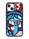 Romero Britto Statue Of Liberty iPhone 15 Case OV11014