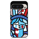 Romero Britto Statue Of Liberty Google Pixel 9 | Pixel 9 Pro Case OV11014