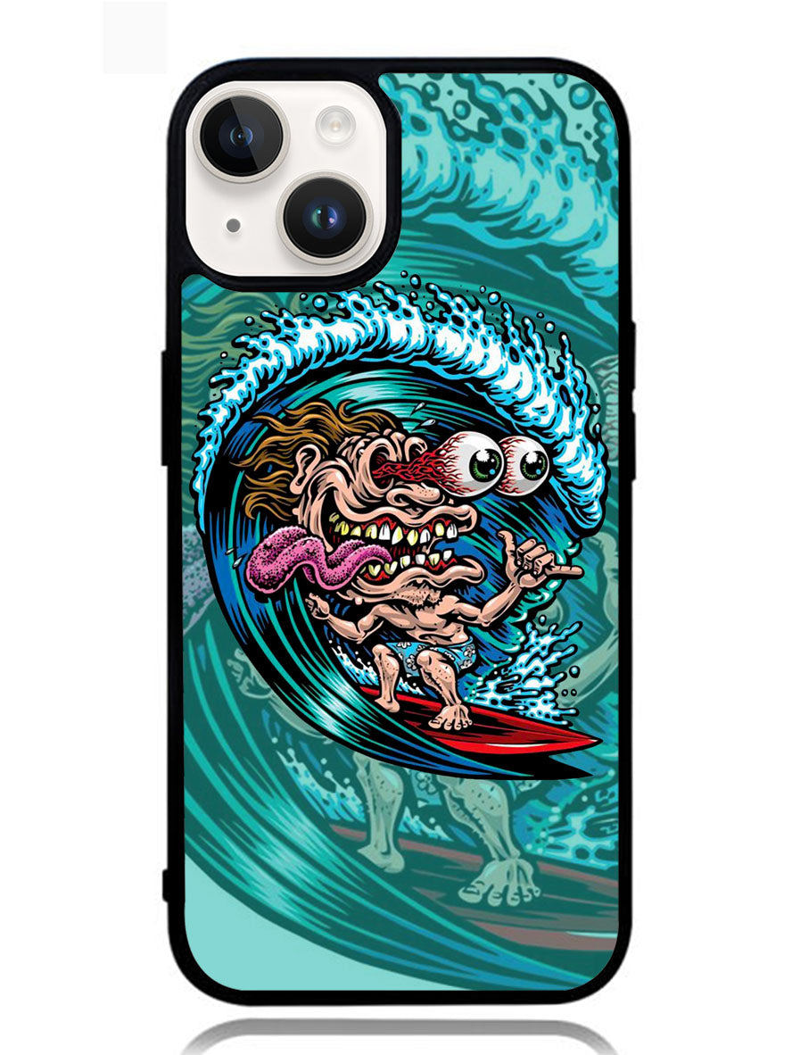 Skateboard Art Surfing iPhone 14 Case OV11027