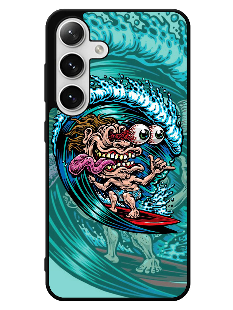 Skateboard Art Surfing Samsung Galaxy S25 5G Case