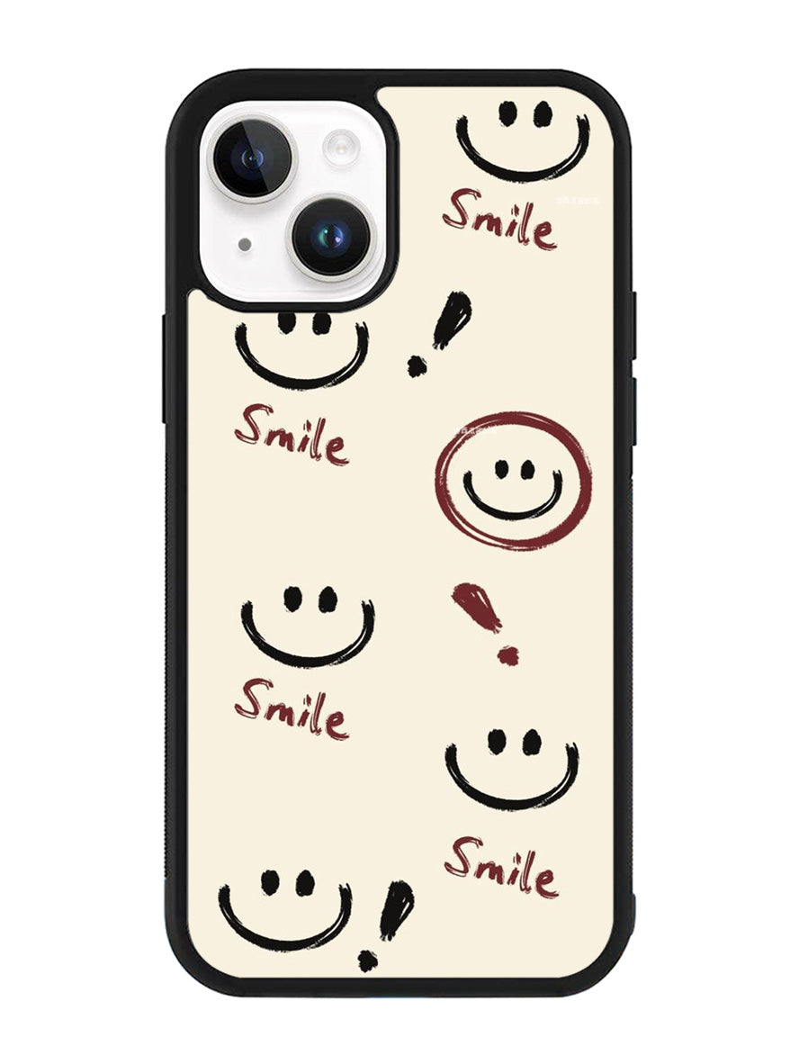 Smile Emoticon iPhone 15 Case OV11031
