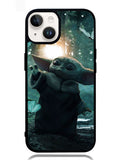 Baby Yoda In The Forest Love Butterfly iPhone 14 Plus Case OV10904