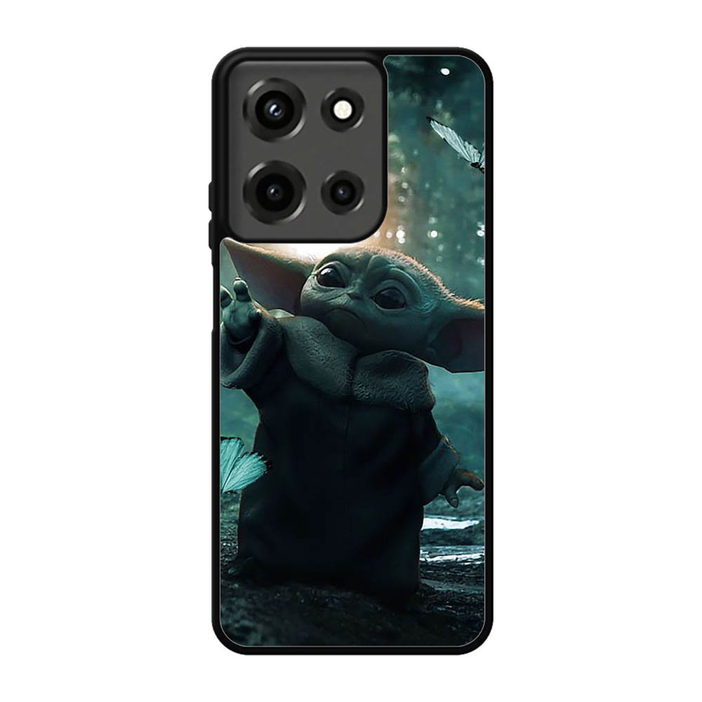 Baby Yoda In The Forest Love Butterfly Motorola Moto G 5G 2025 Case OV6739