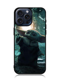 Baby Yoda In The Forest Love Butterfly iPhone 15 Pro Case OV10904