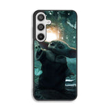 Baby Yoda In The Forest Love Butterfly Samsung Galaxy A26 Case OV5237