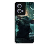 Baby Yoda In The Forest Love Butterfly Motorola Moto Edge 2024 Case OV5237