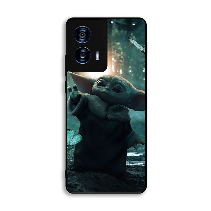 Baby Yoda In The Forest Love Butterfly Motorola Moto G Power 5G 2024 Case OV2231