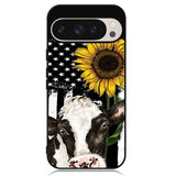 Cow Sunflower Google Pixel 9 | Pixel 9 Pro Case OV10919