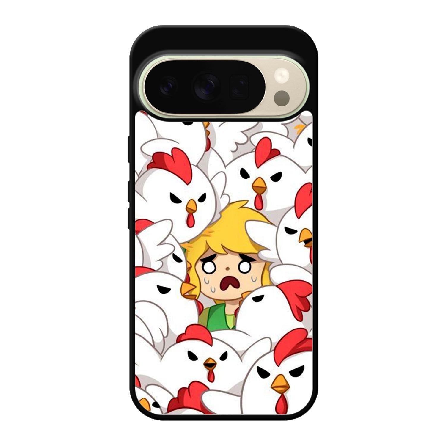 Legend of Zelda Angry Cuckoos Google Pixel 10 Pro XL Case OV10888