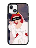 Princess Ariel Middle Finger iPhone 14 Case QC10794