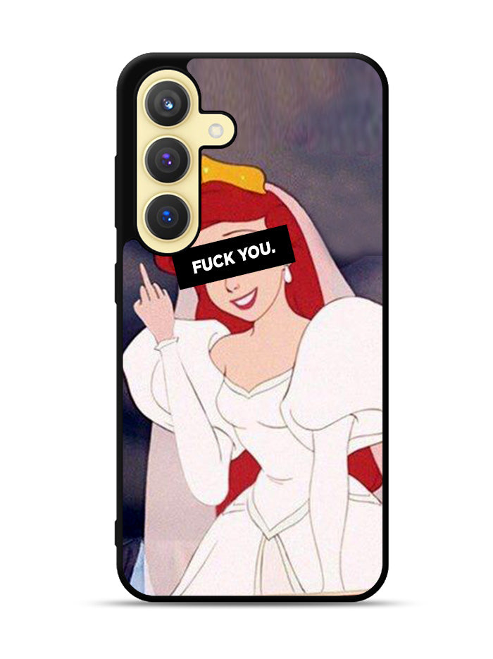 Princess Ariel Middle Finger Samsung Galaxy S23 5G Case QC10794