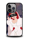 Princess Ariel Middle Finger iPhone 15 Pro Max Case OV10794