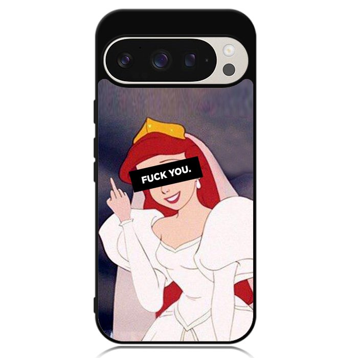 Princess Ariel Middle Finger Google Pixel 9 Pro XL Case OV10794