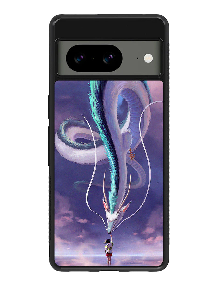 Spirited Away Haku Dragon Chihiro Google Pixel 8A Case QC10820