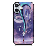 Spirited Away Haku Dragon Chihiro iPhone 16 Case QC10820