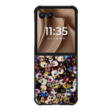 Takashi Murakami Color Skull Motorola Moto RAZR Plus 2025 Case OV10838