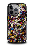Takashi Murakami Color Skull iPhone 15 Pro Max Case OV10838
