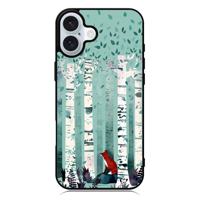 The Birches Fox iPhone 16 Case QC10711