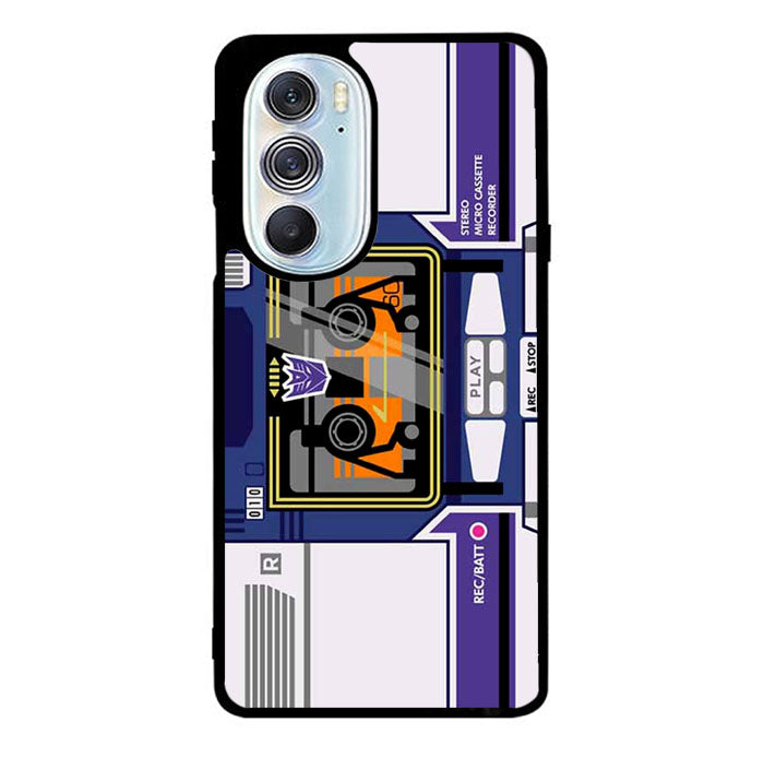 Transformers Soundwave Cassette Motorola Moto Edge 2022 Case