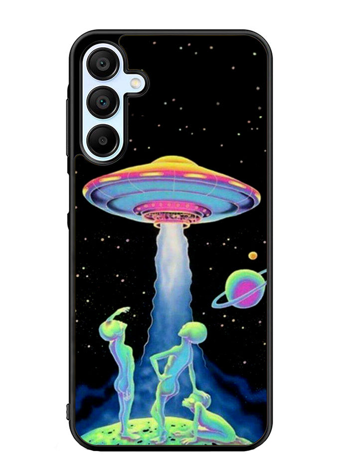 Aesthetic Alien Psychadelic Art Samsung Galaxy A35 5G Case OV10630