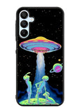 Aesthetic Alien Psychadelic Art Samsung Galaxy A35 5G Case OV10630