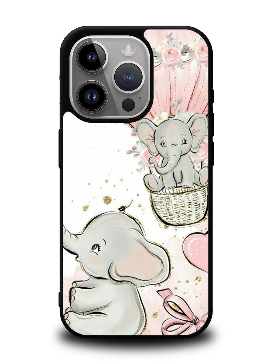 Dumbo Drawing Air Balloon iPhone 15 Pro Case OV10558