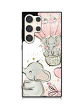 Dumbo Drawing Air Balloon Samsung Galaxy S25 Ultra 5G Case QC10558