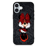 Leopard Minnie Mouse iPhone 16 Plus Case QC10616