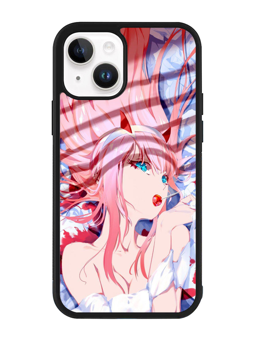 Sakura Zero Two Darling iPhone 15 Case OV10410