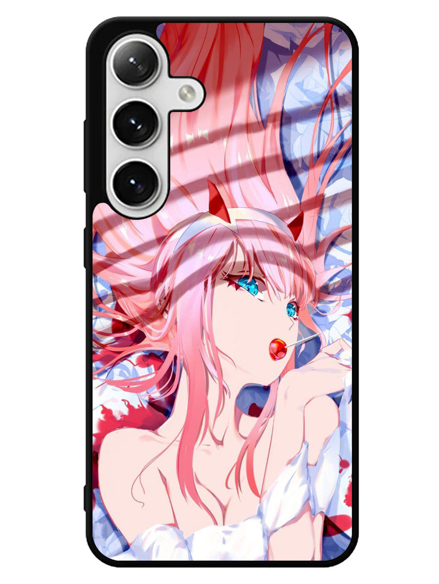Sakura Zero Two Darling Samsung Galaxy S24 5G Case