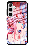 Sakura Zero Two Darling Samsung Galaxy S24 5G Case