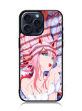 Sakura Zero Two Darling iPhone 15 Pro Max Case OV10410