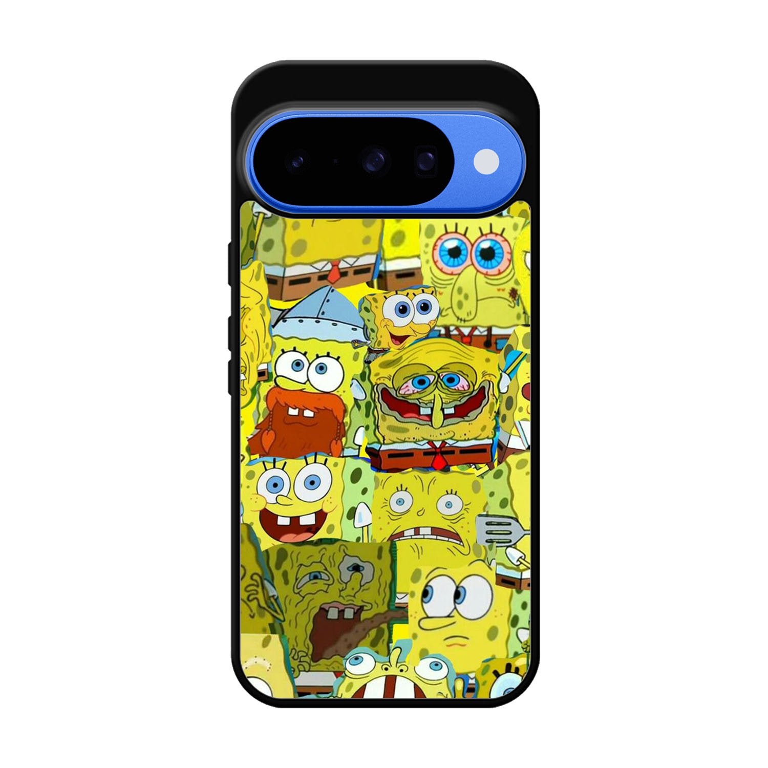 Spongebob Yellow Meme Collage Google Pixel 10 Case QC10437