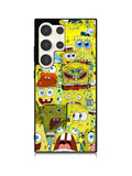 Spongebob Yellow Meme Collage Samsung Galaxy S25 Ultra 5G Case QC10437