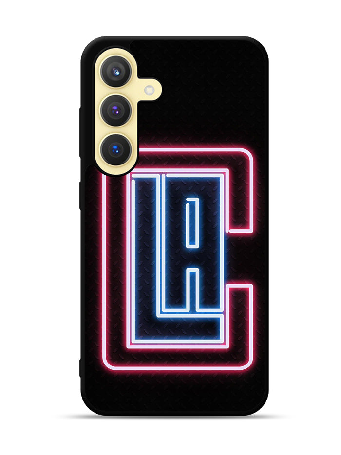 Los Angeles Clippers Neon Samsung Galaxy S24 5G Case OV9370