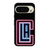 Los Angeles Clippers Neon Google Pixel 10 Pro XL Case OV9370