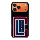 Los Angeles Clippers Neon iPhone 17 Pro Max Case OV9370