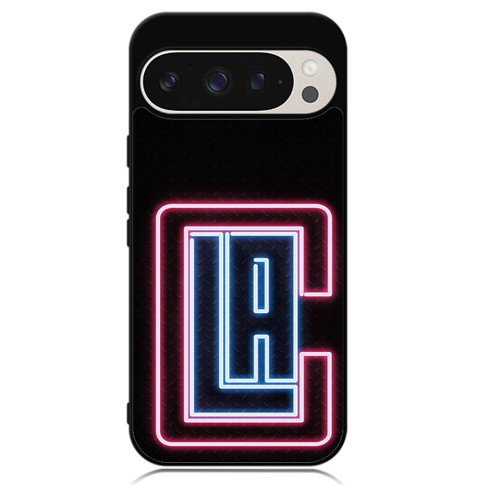 Los Angeles Clippers Neon Google Pixel 9 | Pixel 9 Pro Case OV9370