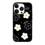 Flower black white NDK0064 iPhone 14 Pro Max | iPhone 14 Pro | iPhone 14 Plus | iPhone 14 Case