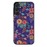 Flower violet 3D NDK0092 Samsung Galaxy A15 A25 A35 A55 5G Case