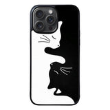 Cats yin yan NDK0096 iPhone 15 Pro Max Case