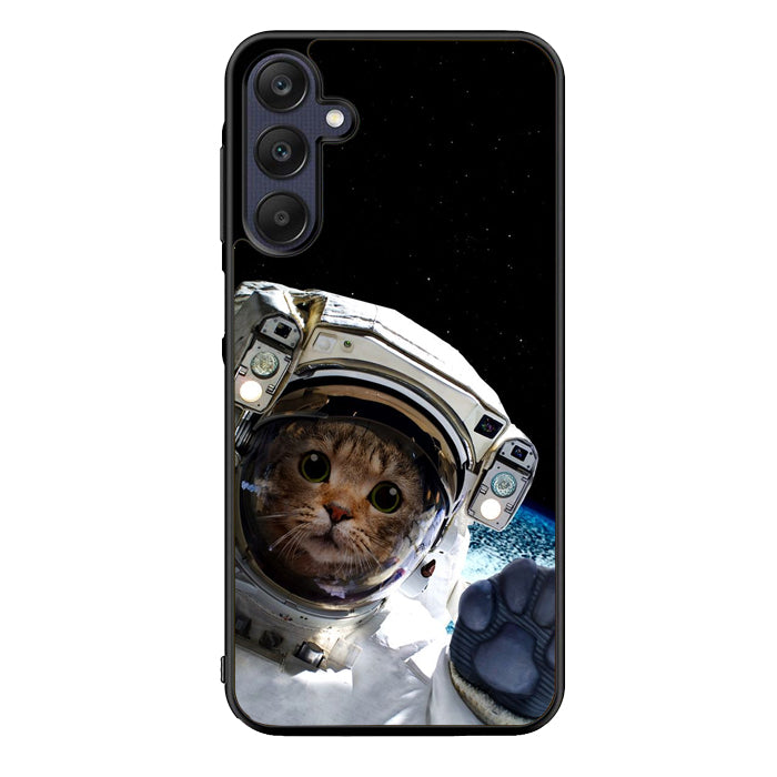 Cat astronaut NDK0107 Samsung Galaxy A15 A25 A35 A55 5G Case