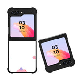 Dinosaur pink NDK0118 Samsung Galaxy Z Flip 5 , Z Flip 4 , Z Flip 3 ,  Z Fold 5 , Z Fold 4 , Z Fold 3 5G Case