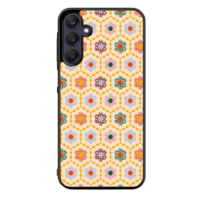 batik flower NDK0139 Samsung Galaxy A15 A25 A35 A55 5G Case