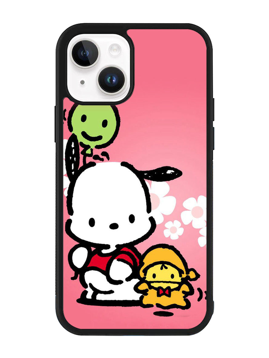 Pochacco Cartoon iPhone 15 Case OV2819