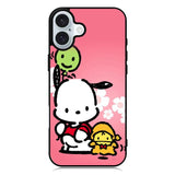 Pochacco Cartoon iPhone 16 Plus Case QC2819