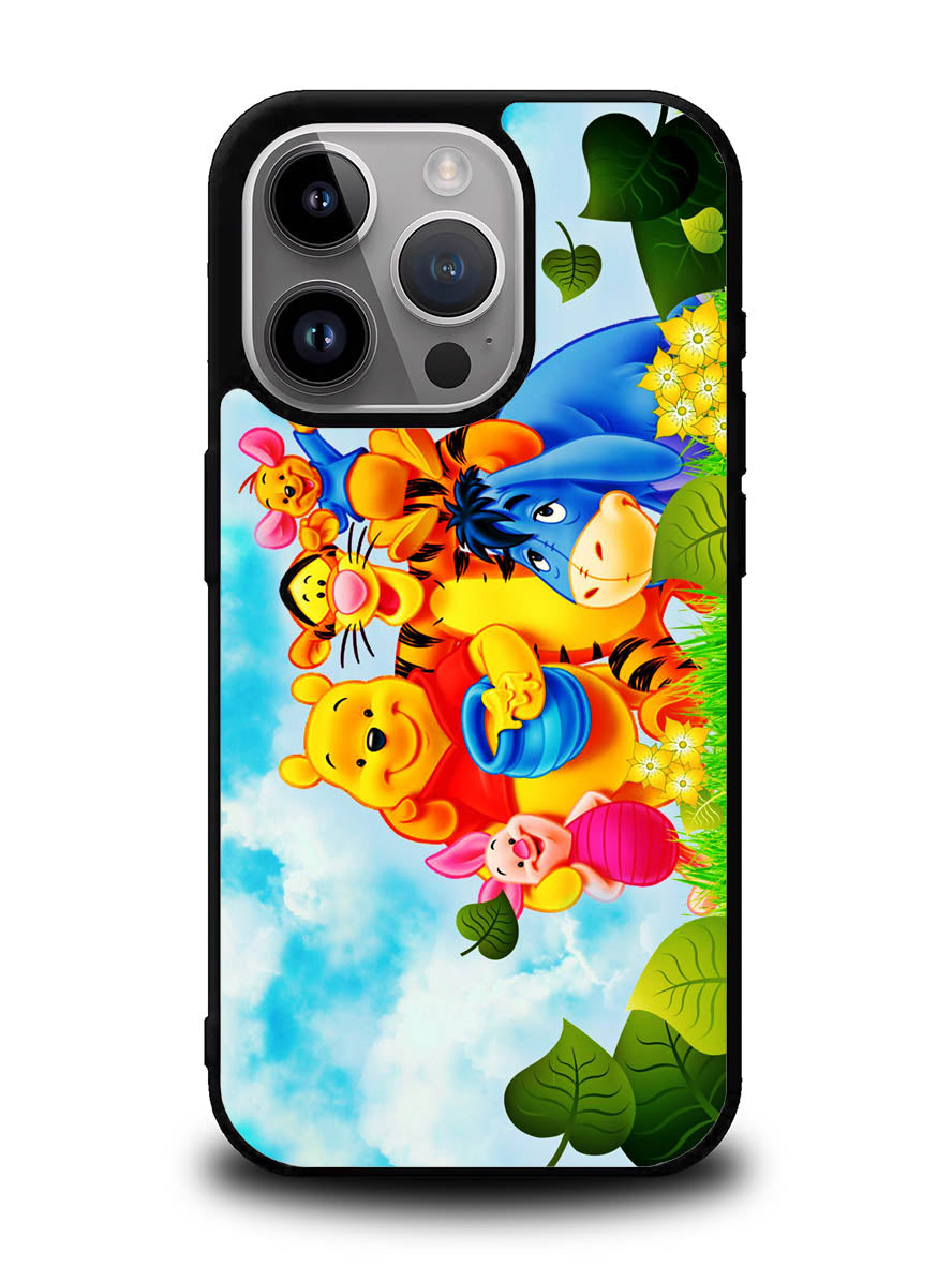 Winnie The Pooh Cartoon iPhone 15 Pro Case