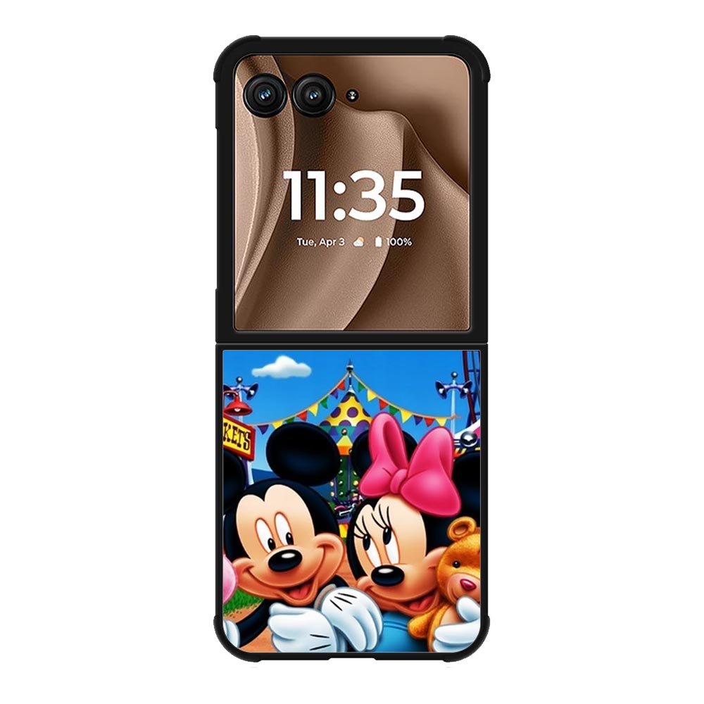 Mickey Mouse Wallpaper Motorola Moto RAZR Plus 2025 Case OV1485