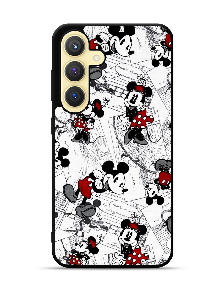 mickey mouse wallpaper Samsung Galaxy S25 5G Case OV3287