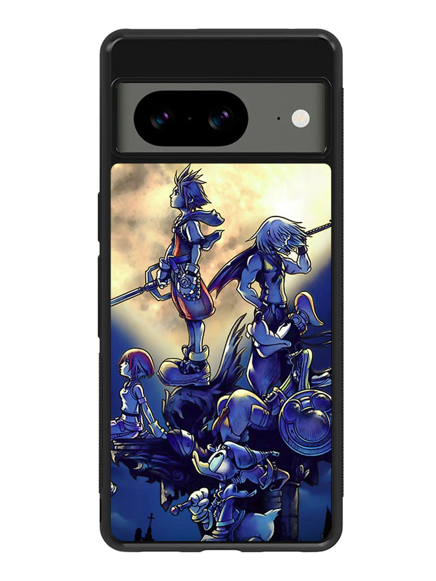 Anime Kingdom Hearts Dark Google Pixel 8 Case QC3805